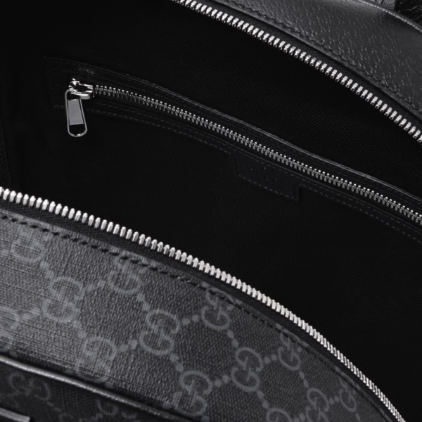 Gucci Logo Appliqued Monogrammed Supreme Coated Canvas And Leather Backpack