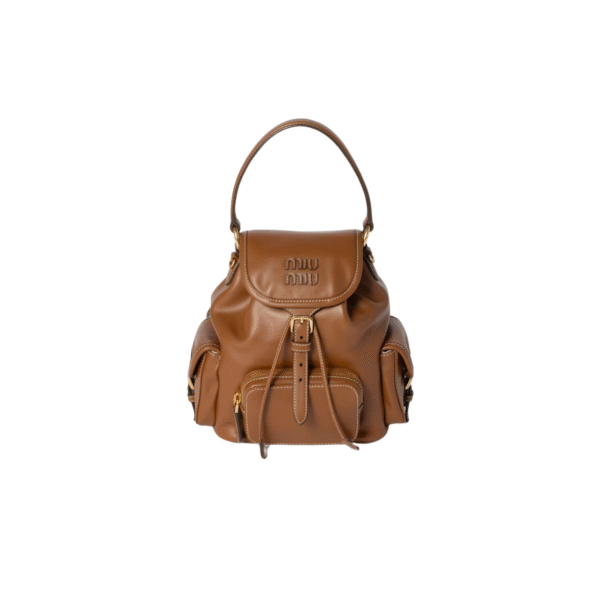 Miu Miu From The Runway Leather Backpack