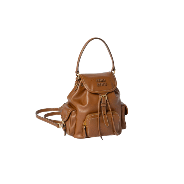 Miu Miu From The Runway Leather Backpack