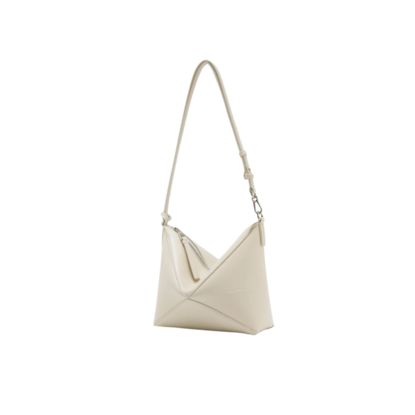 Loewe Puzzle Fold Pouch in Shiny Nappa Calfskin