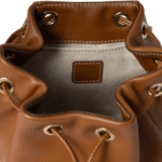 Miu Miu From The Runway Leather Backpack