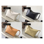 Loewe Puzzle Fold Pouch in Shiny Nappa Calfskin