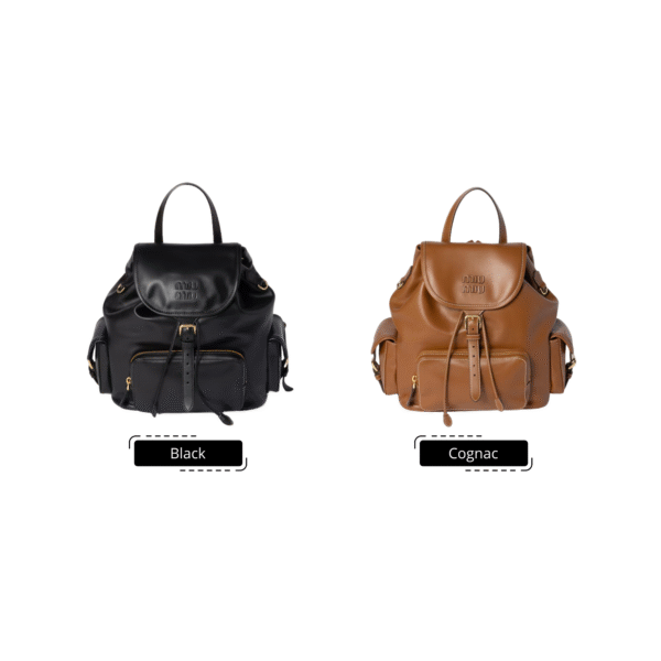 Miu Miu From The Runway Leather Backpack