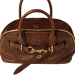 Miu Miu Aventure Nappa Leather Bag