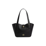 Coach Hadley Turnlock Leather Tote Bag