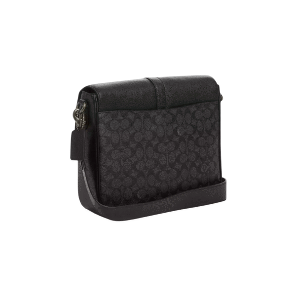 Coach Warner Messenger Bag in Signature Canvas Leather