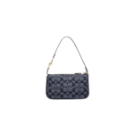 Coach Nolita 19 In Signature Chambray And Leather Denim