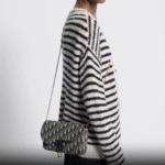 Christian Dior Medium Saddle Pouch with Chain