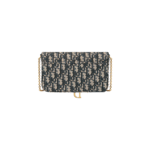 Christian Dior Medium Saddle Pouch with Chain