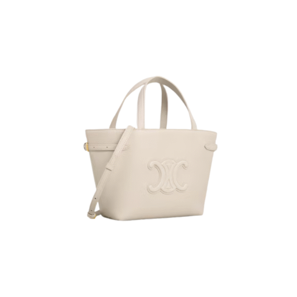 Celine Mini Cabas Anais Cuir Triomphe in Grained calfskin