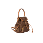 Miu Miu Canvas and leather backpack
