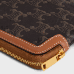 Celine Long Pouch With Strap Triomphe