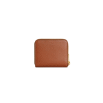 Celine Compact Zipped Wallet Cuir Triomphe In Smooth Calfskin