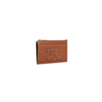 Celine Zipped Card Holder Cuir Triomphe IN smooth lambskin