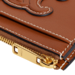 Celine Zipped Card Holder Cuir Triomphe IN smooth lambskin